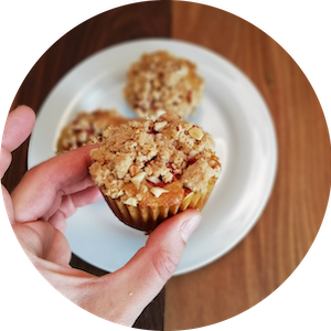 Himbeer Streuselmuffins Himbeer Streuselmuffins